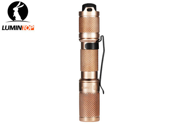 China Super helle Lumintop-Werkzeug AAA-Kupfer-Taschenlampe, Taschenlampe Gewohnheit AAA EDC fournisseur
