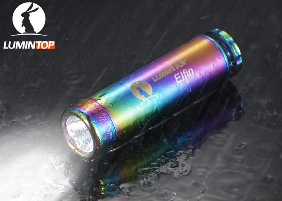 China Selbst Luminlous EDC führte Taschenlampe mit personifiziertem chromatischem Körper fournisseur