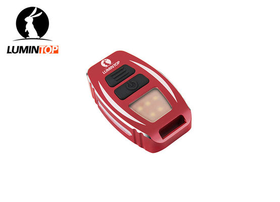 China LUMINTOP-AUSSENSEITER wieder aufladbare rote Mini-LED Taschenlampe/starke Taschen-Fackel fournisseur