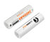 Mikro-wieder aufladbare hohe Kapazität USBs Taschenlampenbatterie-3.7V 3400mAh fournisseur