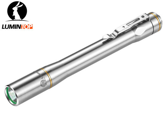 China Ti Lumintop Iyp365 Cree führte Taschenlampe mit Edelstahl-Klipp-Stift-Größe fournisseur