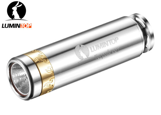 China Torpedo-Taschen-Taschenlampen-Edelstahl-Material EDC Mini-Lumintop 007 fournisseur